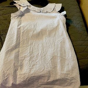 Copper Key Size medium Blue and White Striped